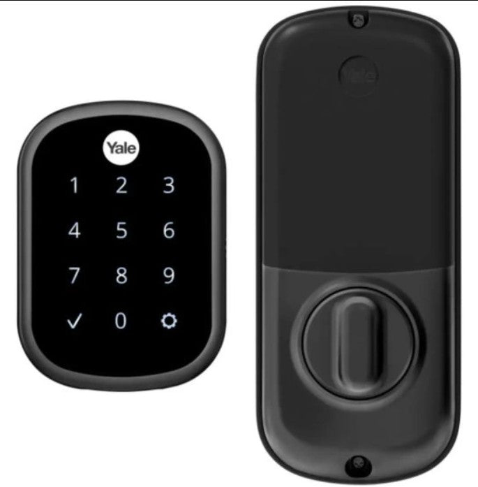 Yale Residential YRD156-ZW2-BSP | Pro SL Key Free Touchscreen with Z-Wave Plus, Black