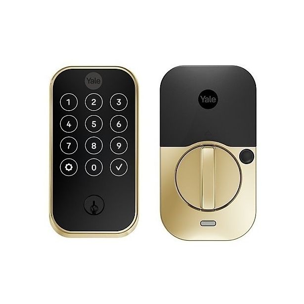 Yale Residential YRD624-CB1-P05 | Pro 2 Touchscreen with Wi-Fi + Connect Bridge, Lifetime Brass