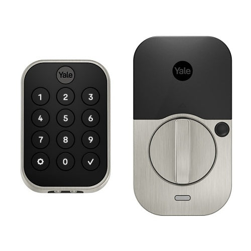 Yale Residential YRD634-BLE-619 | Pro 2 Key-Free Keypad Lock with Bluetooth, Satin Nickel