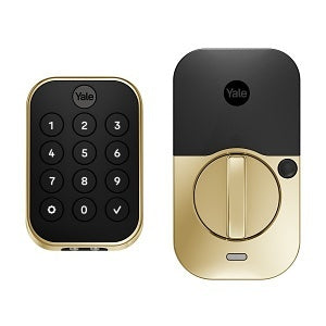 Yale Residential YRD634-BLE-P05 | Pro 2 Key-Free Keypad Lock with Bluetooth, Oil Lifetime Brass