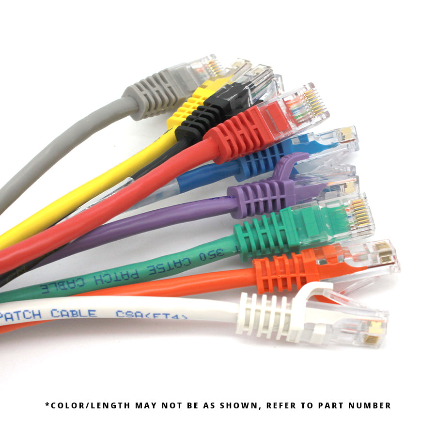 Zero Connect 6A110-001 | Pro Series Cat 6A, 4-Pair, 26 AWG UTP, Standard, Riser, Booted, RJ-45 to RJ-45, Copper Patch Cord 1 ft., Blue