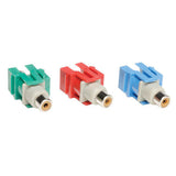 Tripp-Lite A008-000-KJ | Component Video Keystone Snap-In Module Kit ( R, G, B )