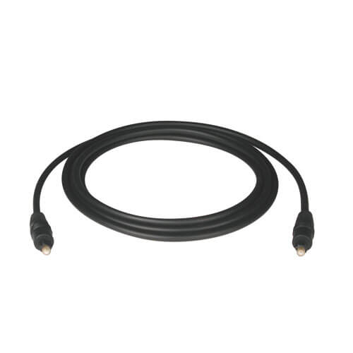 Tripp-Lite A102-02M | Toslink Digital Optical SPDIF Audio Cable, 2M (6.56 ft.)