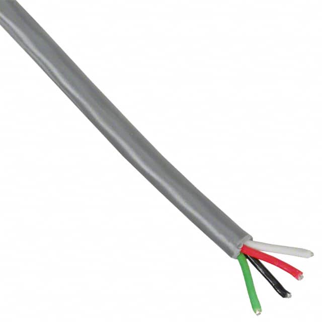 Alpha Wire 1898/4C SL001 | 4 Conductor Multi-Conductor Cable Slate 18 AWG 1000.0' (304.8m)