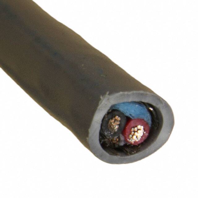 Alpha Wire 5162C SL001 | 2 Conductor Multi-Conductor Cable Slate 18 AWG Foil, Braid 1000.0' (304.8m)