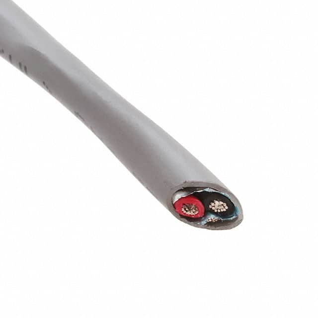 Alpha Wire 5362C SL001 | 2 Conductor Multi-Conductor Cable Slate 16 AWG Foil 1000.0' (304.8m)
