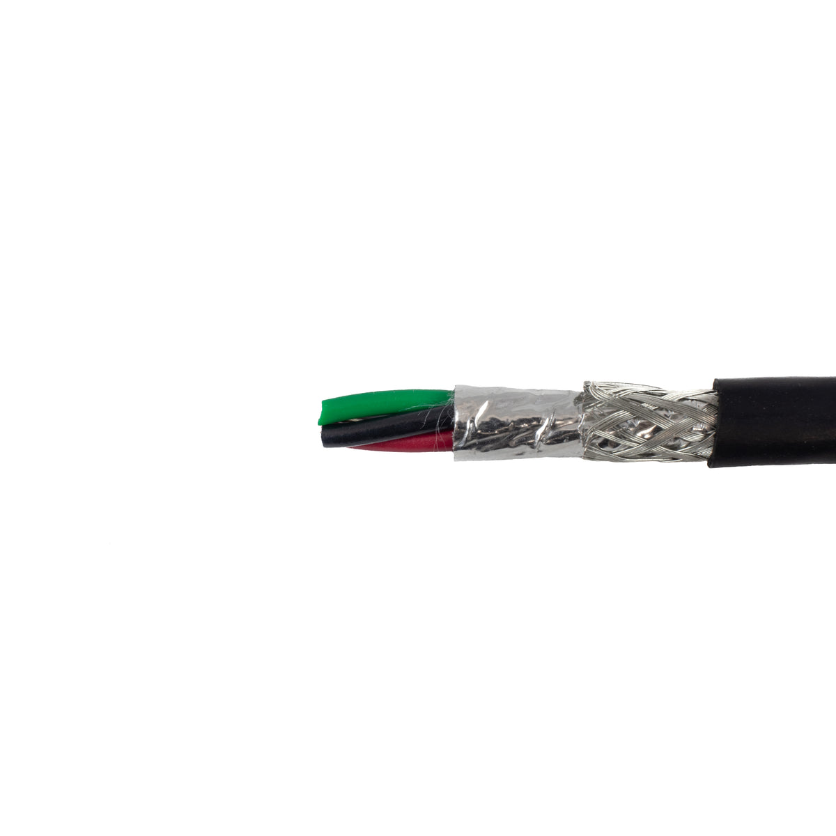 Alpha Wire 25104 BK199 | Xtra-Guard-Performance-Cable, Xtra-Guard-2, 4 Conductor, 22 AWG, 300 V, PU Jacket, SR-PVC Insulation, 0.217 Jacket Diameter, 0.032 Jacket Thickness, 7/30 Stranding