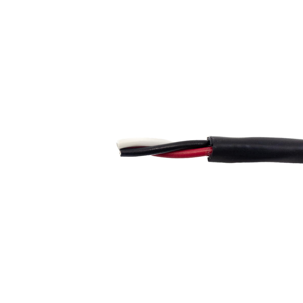 Alpha Wire 25442 BK199 | 2 Conductor Multi-Conductor Cable Black 14 AWG - 1000.0' (304.8m)