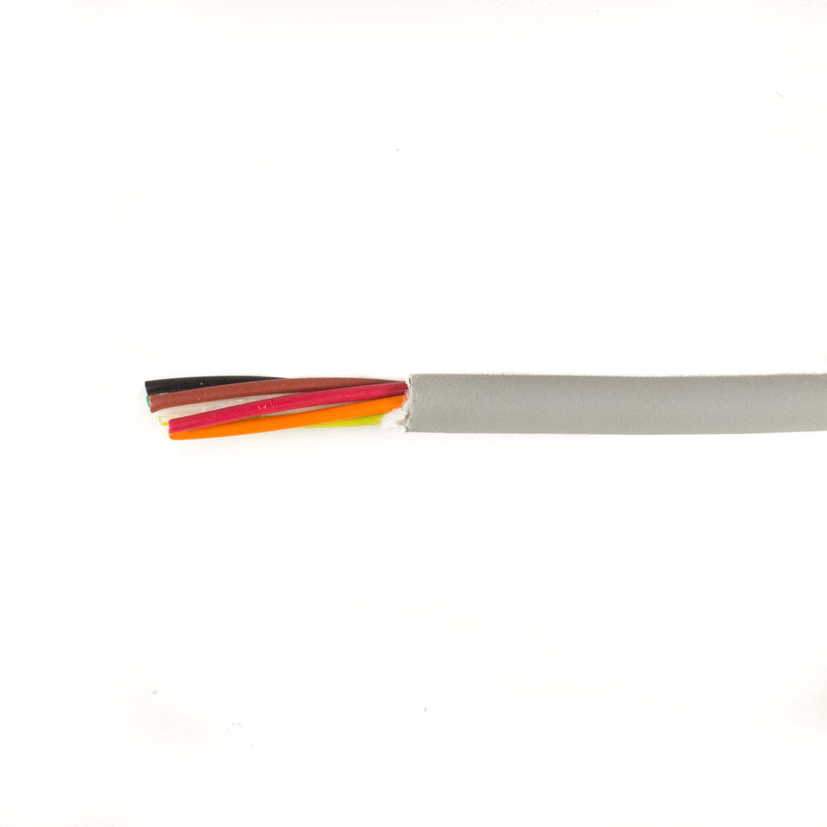 Alpha Wire 78021 SL001 | Multiconductor Cable, ECOCABLE Mini, ECOGEN, 26 AWG, 15 Conductors, 300 V, MPPE (modified polyphenylene ether thermoplastic), Unshielded