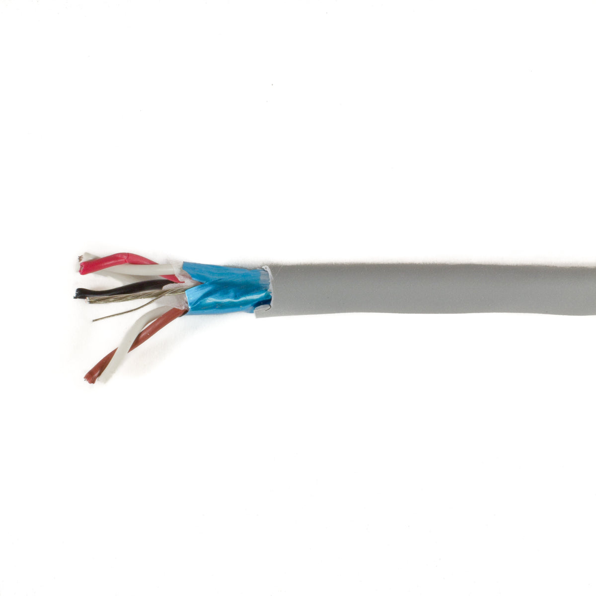 Alpha Wire 78125 SL001 | Multiconductor Cable, ECOCABLE Mini, ECOGEN, 24 AWG, 5 Pairs, 300 V, MPPE (modified polyphenylene ether thermoplastic), Foil Shield