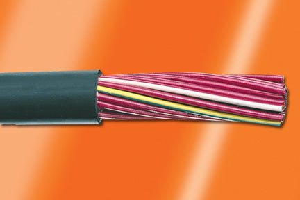 Alpha Wire F08004KW BK199 | 4 Conductor Multi-Conductor Cable Black 8 AWG - 1000.0' (304.8m)