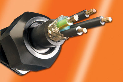 Alpha Wire V16014 BK199 | Industrial-Series-Cable, IndustrialSeriesV, 4 Conductor, 14 AWG, Foil Braid, PVC Jacket, XLPE Insulation, 0.584 Jacket Diameter, 41/30 Stranding, Motors and Drives