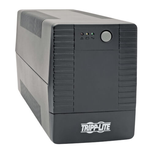 Tripp-Lite AVRT650U | 650VA 480W Line-Interactive UPS with 6 Outlets - AVR, 120V, 50/60 Hz, USB, Tower