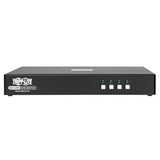 Tripp-Lite B002-DV1A4 | Secure KVM Switch, DVI to DVI - 4-Port, NIAP PP3.0 Certified, Audio, Single Monitor, TAA