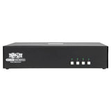 Tripp-Lite B002-DV2AC4 | Secure KVM Switch, Dual Monitor, DVI to DVI - 4-Port, NIAP PP3.0 Certified, Audio, CAC Support