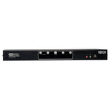 Tripp-Lite B004-2DUA4-K | 4-Port Dual Monitor DVI KVM Switch with Audio and USB 2.0 Hub, Cables included