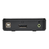 Tripp-Lite B004-DP2UA2-K | 2-Port DisplayPort KVM Switch 4K 60 Hz with Audio, Cables and USB Peripheral Sharing