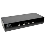 Tripp-Lite B004-DPUA4-K | 4-Port DisplayPort KVM Switch with Audio, Cables and USB 3.0 SuperSpeed Hub