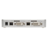 Tripp-Lite B004-DUA2-K-R | 2-Port DVI/USB KVM Switch with Audio and Cables