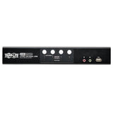 Tripp-Lite B004-DUA4-HR-K | 4-Port DVI Dual-Link / USB KVM Switch with Audio and Cables