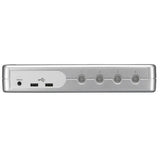 Tripp-Lite B004-DUA4-K-R | 4-Port DVI/USB KVM Switch with Audio and Cables