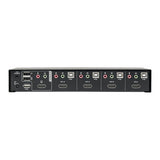 Tripp-Lite B004-HUA4-K | 4-Port HDMI/USB KVM Switch with Audio/Video and USB Peripheral Sharing