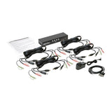 Tripp-Lite B004-HUA4-K | 4-Port HDMI/USB KVM Switch with Audio/Video and USB Peripheral Sharing
