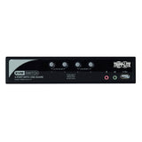 Tripp-Lite B006-VUA4-K-R | 4-Port KVM Switch with Audio, OSD and Peripheral Sharing