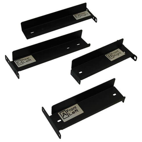 Tripp-Lite B019-000 | 2-Post Rack-Mount Bracket, B020, B021, B040, and B070 Consoles & KVM Consoles
