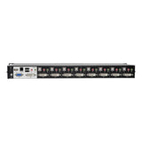 Tripp-Lite B024-DUA8-SL | 8-Port DVI/USB KVM Switch with Audio and USB 2.0 Peripheral Sharing, 1U Rack-Mount, Single-Link, 1920 x 1200 (1080p)
