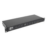 Tripp-Lite B024-DUA8-SL | 8-Port DVI/USB KVM Switch with Audio and USB 2.0 Peripheral Sharing, 1U Rack-Mount, Single-Link, 1920 x 1200 (1080p)