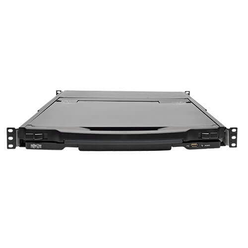 Tripp-Lite B030-008-17-IP | NetDirector 8-Port 1U Rack-Mount Console HDMI KVM Switch with 17 in. LCD and IP Remote Access, Dual Rail