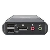 Tripp-Lite B032-DPUA2 | 2-Port DisplayPort 1.1/USB KVM Switch with Audio/Video, Built-In Cables, USB Peripheral Sharing