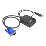 Tripp-Lite B032-VU1 | KVM Console to USB 2.0 Portable Laptop Crash Cart Adapter with File Transfer and Video Capture, 1920 x 1200 @ 60 Hz