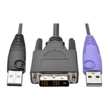 Tripp-Lite B055-001-UDV | NetDirector DVI USB Server Interface Unit with Virtual Media and CAC Support (B064-IPG Series), USB and DVI