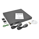 Tripp-Lite B064-016-02-IPG | NetDirector 16-Port Cat5 KVM over IP Switch - Virtual Media, 2 Remote + 1 Local User, 1U Rack-Mount, TAA
