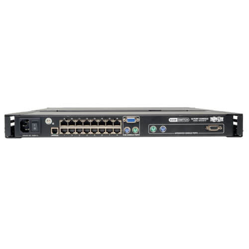 Tripp-Lite B070-016-19 | NetCommander 16-Port Cat5 1U Rack-Mount Console KVM Switch with 19-in. LCD