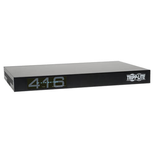 Tripp-Lite B072-016-IP4 | NetCommander 16-Port Cat5 KVM over IP Switch - 4 Remote + 1 Local User, 1U Rack-Mount