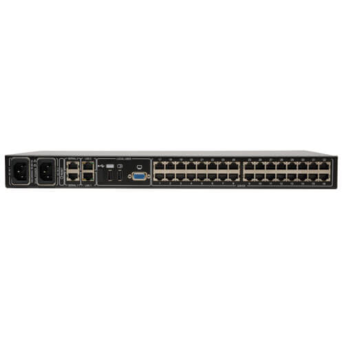 Tripp-Lite B072-032-IP4 | NetCommander 32-Port Cat5 KVM over IP Switch - 4 Remote + 1 Local User, 1U Rack-Mount