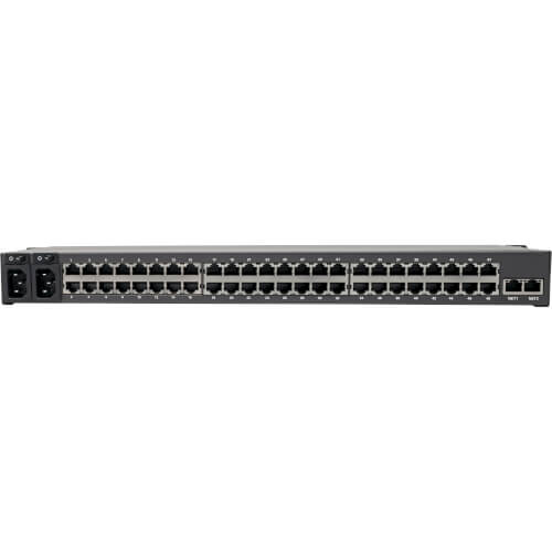 Tripp-Lite B097-048 | 48-Port Console Server, USB Ports (2) - Dual GbE NIC, 4 Gb Flash, Desktop/1U Rack, TAA