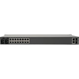 Tripp-Lite B098-016-V | 16-Port Console Server, USB Ports (2) - 4G LTE, Dual GbE NIC, 16Gb Flash, SD Card, Wi-Fi, Desktop/1U Rack, TAA