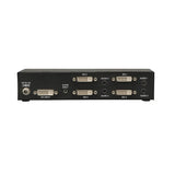 Tripp-Lite B116-004A | 4-Port DVI Splitter with Audio and Signal Booster - Single-Link DVI-I, 1920 x 1200 (1080p) @ 60 Hz, TAA