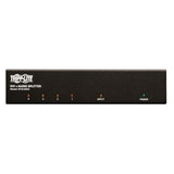 Tripp-Lite B116-004A | 4-Port DVI Splitter with Audio and Signal Booster - Single-Link DVI-I, 1920 x 1200 (1080p) @ 60 Hz, TAA