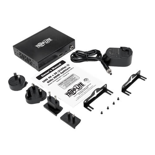 Tripp-Lite B118-004-UHD-2 | 4-Port HDMI Splitter - 4K @ 60 Hz, HDCP 2.2, HDR, TAA