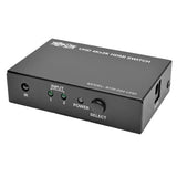 Tripp-Lite B119-002-UHD | 2-Port HDMI Switch with Remote Control - 4K @ 60 Hz, 4:4:4, HDR, 3D, HDCP 2.2, EDID