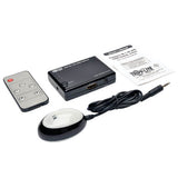 Tripp-Lite B119-003-UHD-MN | 3-Port HDMI Mini Switch with Remote Control - 4K (HDMI F/3xF), 3D, HDCP 1.4, EDID