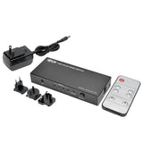 Tripp-Lite B119-004-UHD | 4-Port HDMI Switch with Remote Control - 4K 60 Hz, UHD, 4:4:4, HDR, 3D
