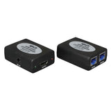 Tripp-Lite B125-150 | HDMI over Dual Cat5/6 Extender Kit, In-Line Transmitter/Receiver for Video/Audio, Up to 150 ft. (45 m)