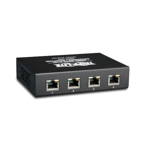 Tripp-Lite B126-004 | 4-Port HDMI over Cat5/6 Extender/Splitter, Box-Style Transmitter for Video/Audio, Up to 150 ft. (45 m), TAA