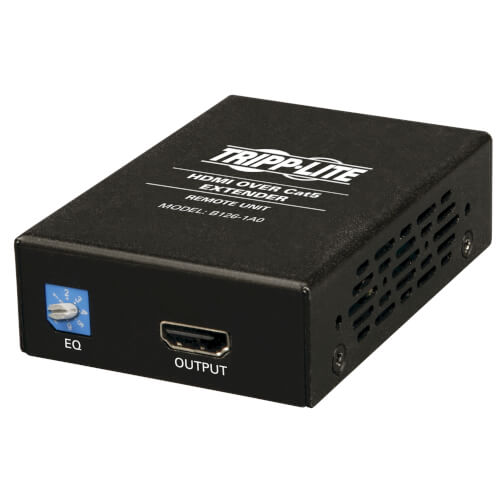 Tripp-Lite B126-1A0 | HDMI over Cat5/6 Extender, Box-Style Remote Receiver for Video/Audio, Up to 150 ft. (45 m), TAA